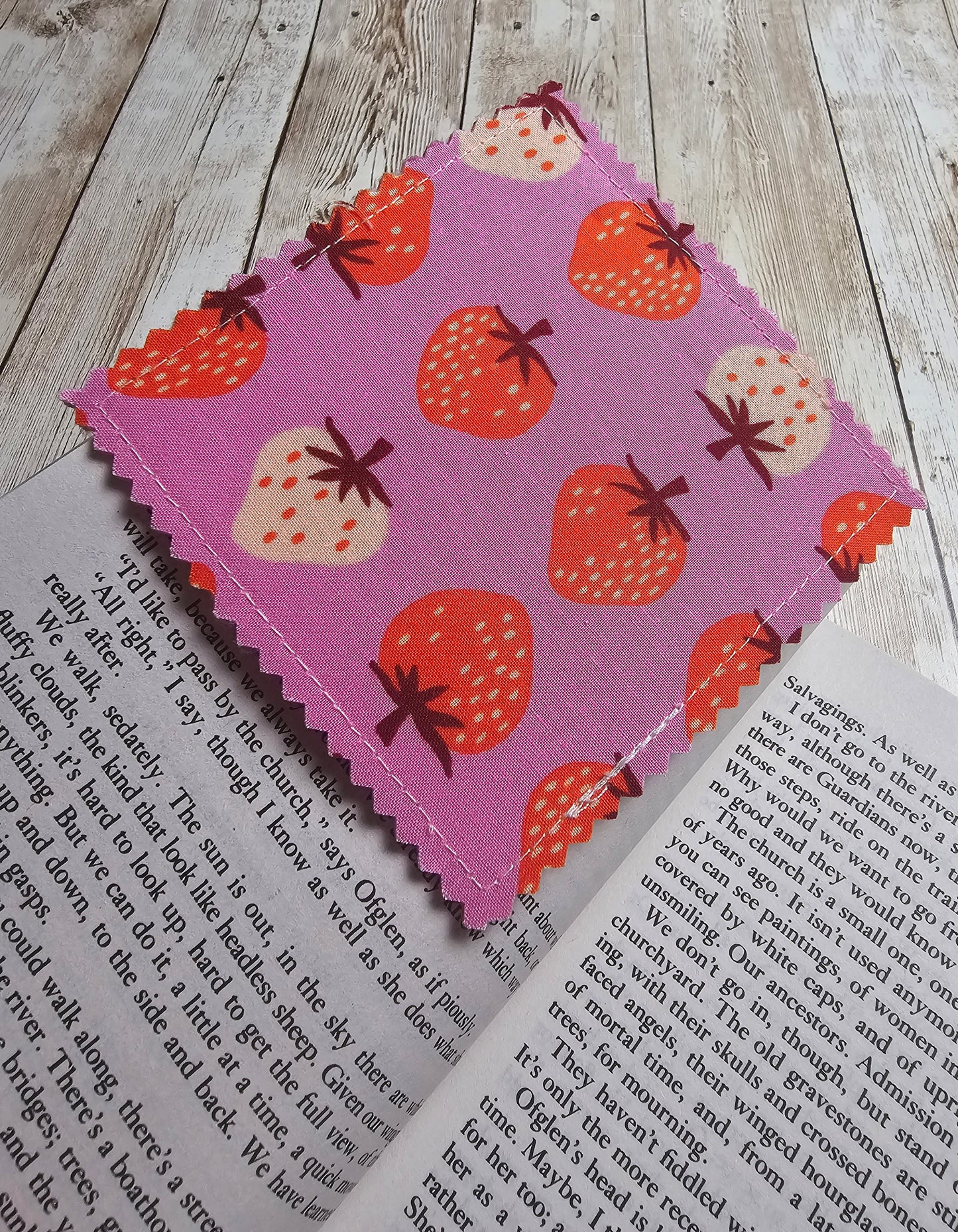 Handmade Fabric Bookmark – Back to School Supplies – Perfect for Kids, Teens, Teachers