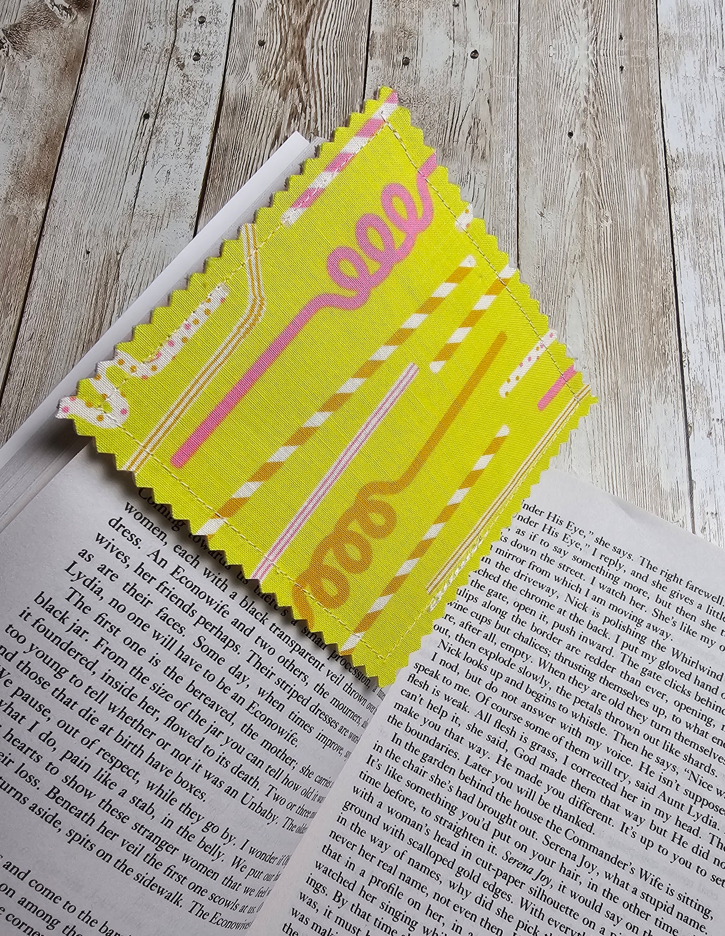Handmade Fabric Bookmark – Back to School Supplies – Perfect for Kids, Teens, Teachers
