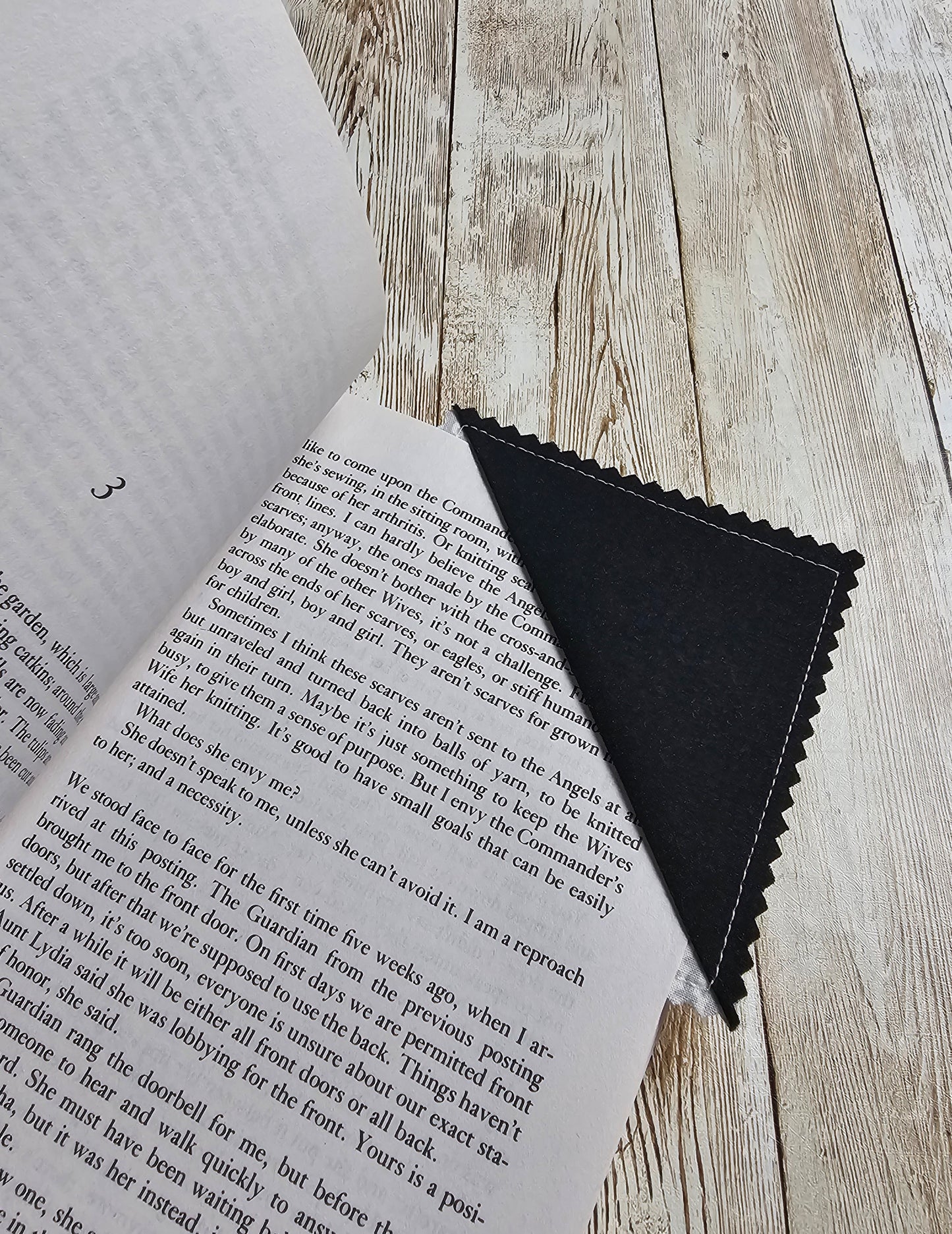 Handmade Fabric Bookmark – Back to School Supplies – Perfect for Kids, Teens, Teachers