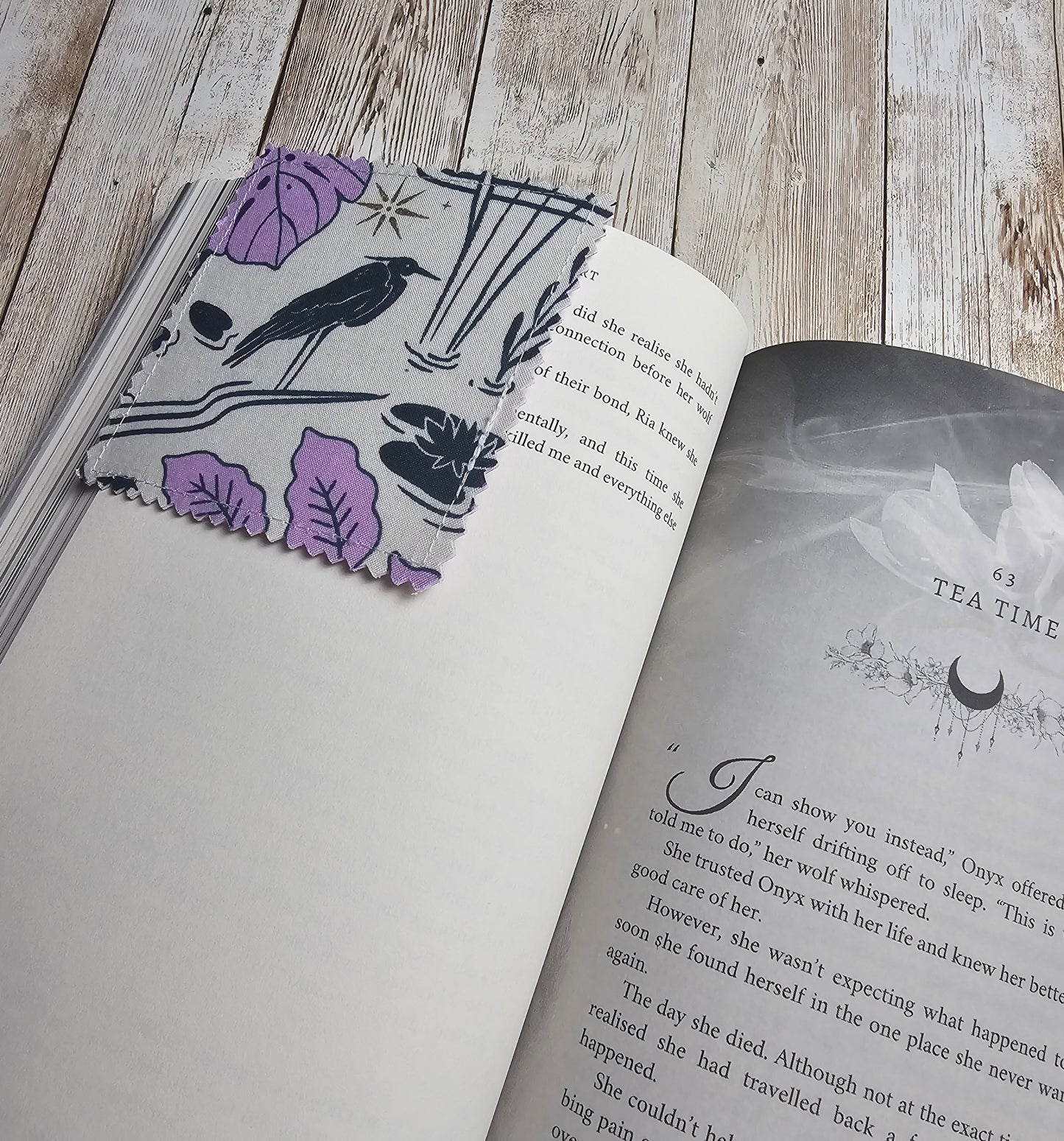 Handmade Fabric Bookmark – Back to School Supplies – Perfect for Kids, Teens, Teachers