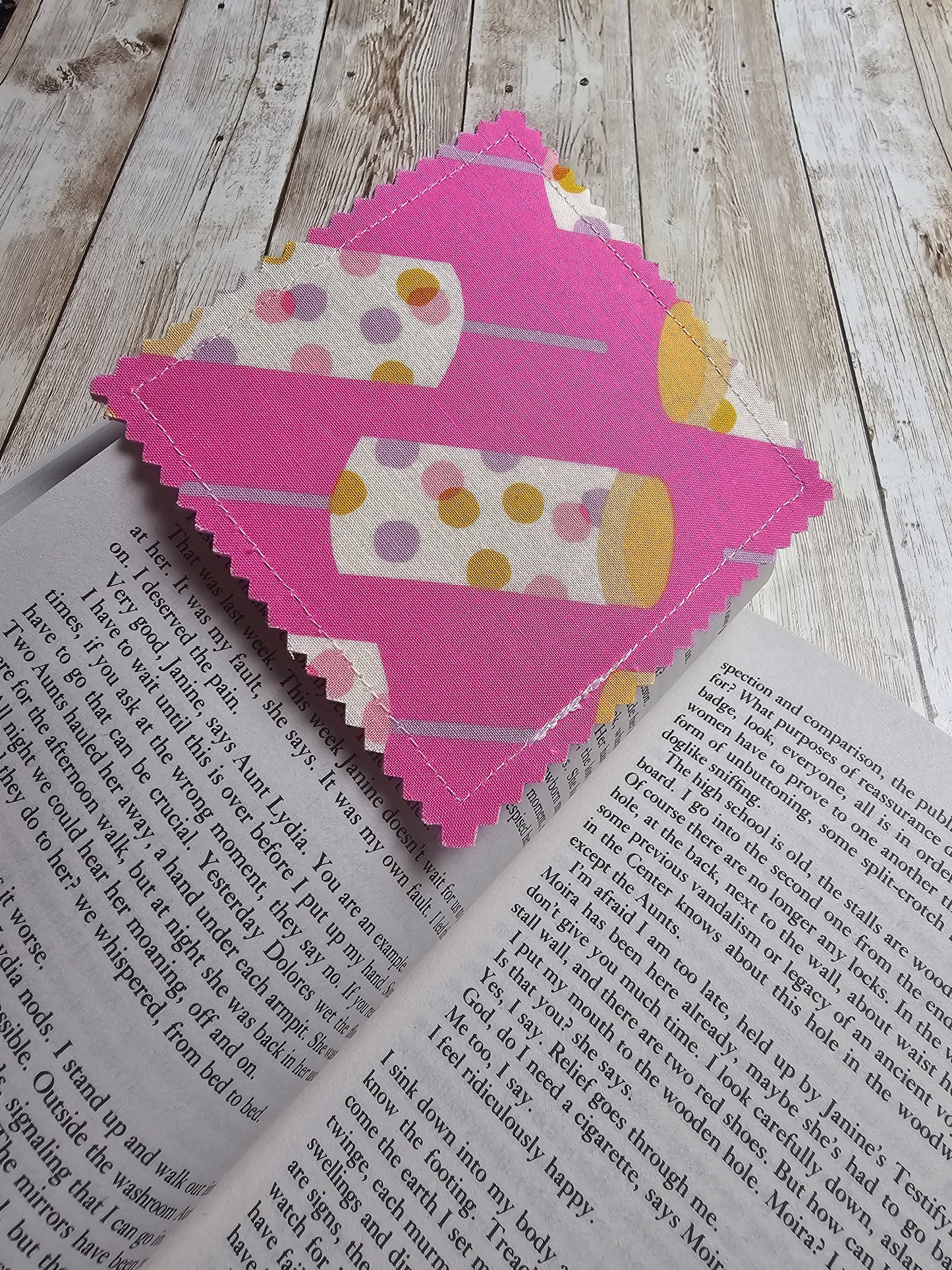 Handmade Fabric Bookmark – Back to School Supplies – Perfect for Kids, Teens, Teachers