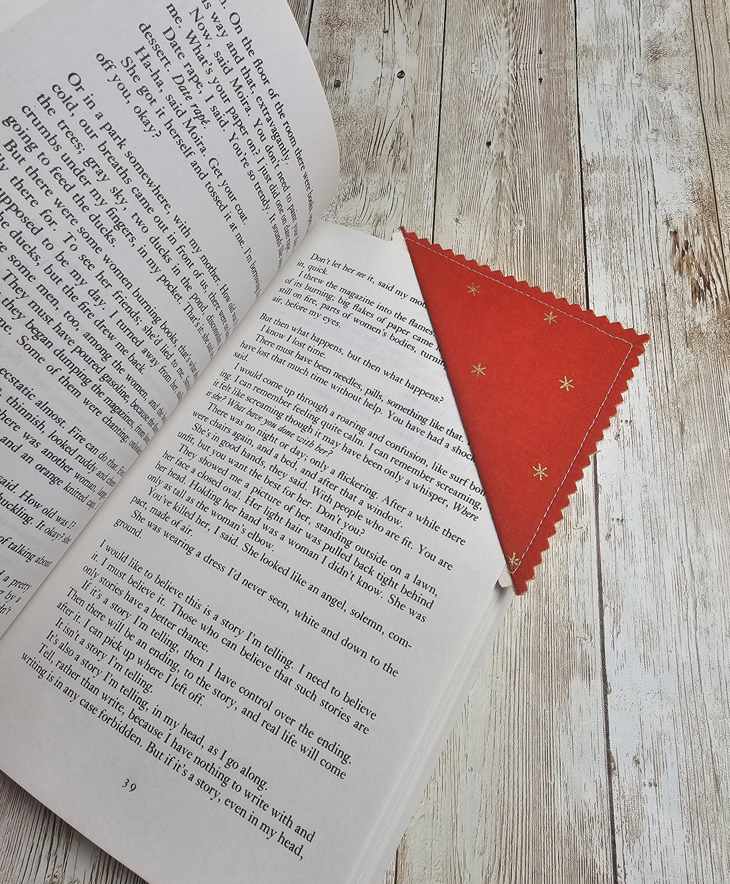 Handmade Fabric Bookmark – Back to School Supplies – Perfect for Kids, Teens, Teachers