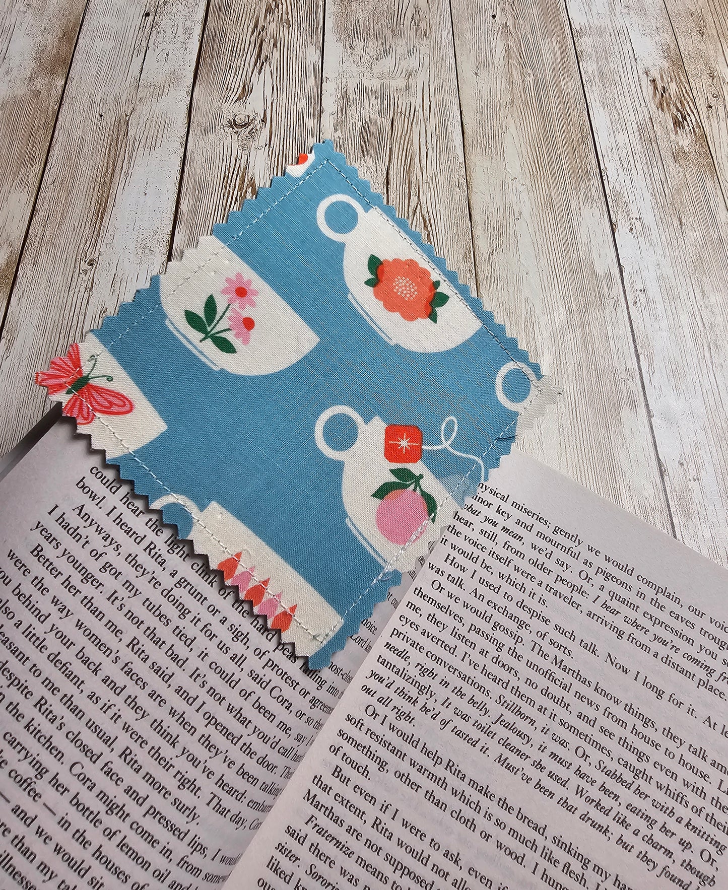 Handmade Fabric Bookmark – Back to School Supplies – Perfect for Kids, Teens, Teachers