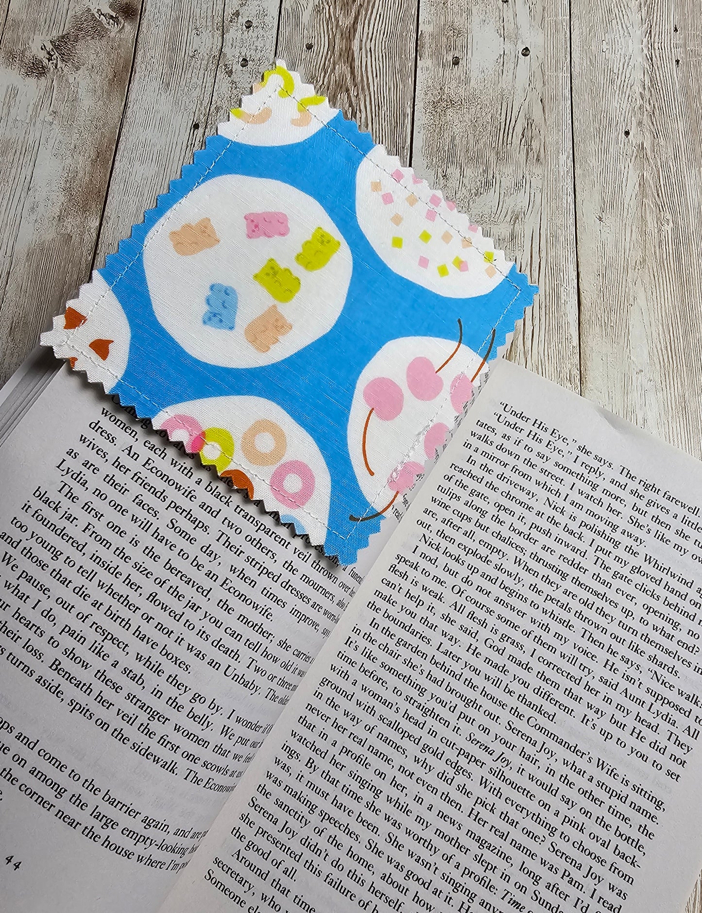 Handmade Fabric Bookmark – Back to School Supplies – Perfect for Kids, Teens, Teachers