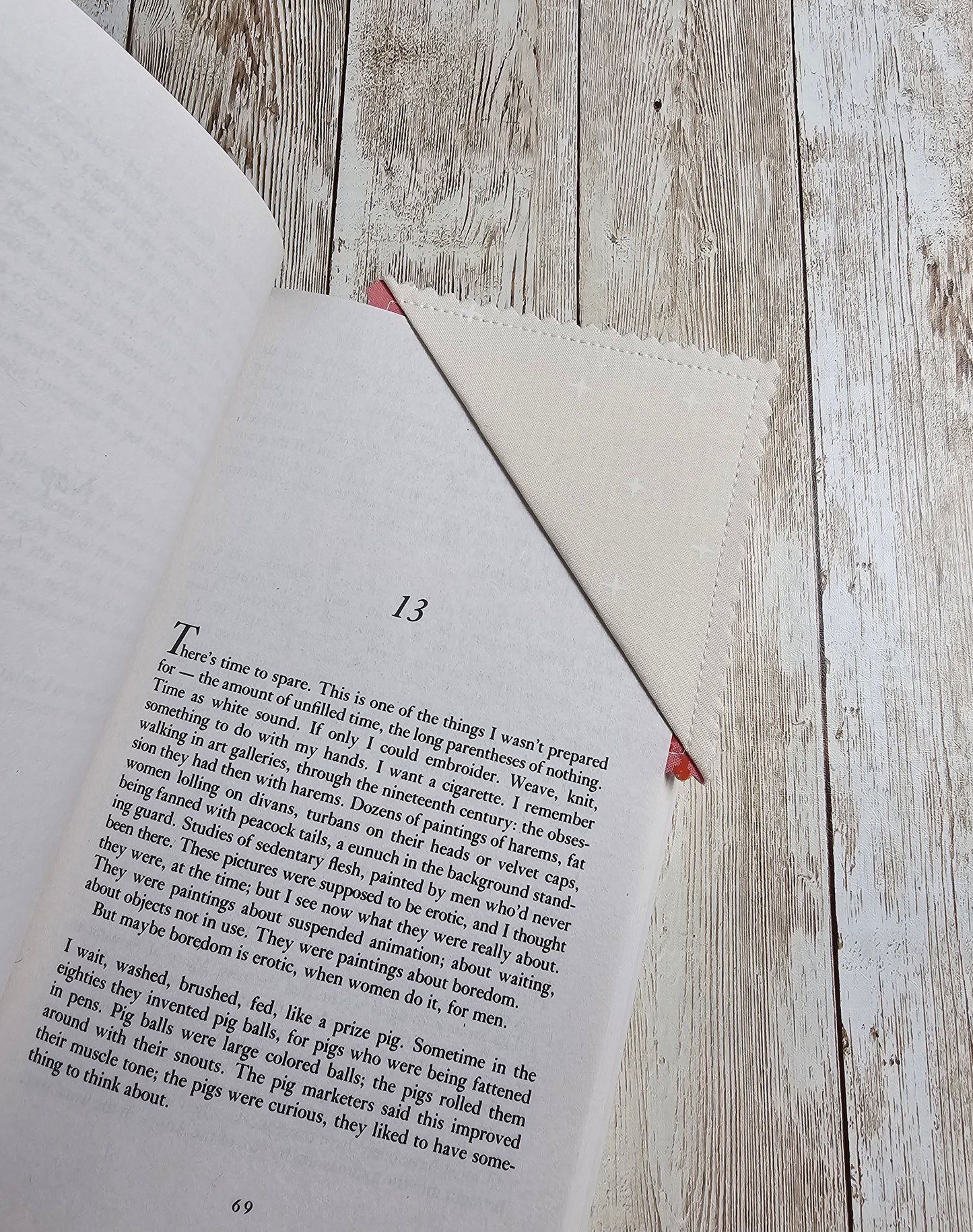 Handmade Fabric Bookmark – Back to School Supplies – Perfect for Kids, Teens, Teachers