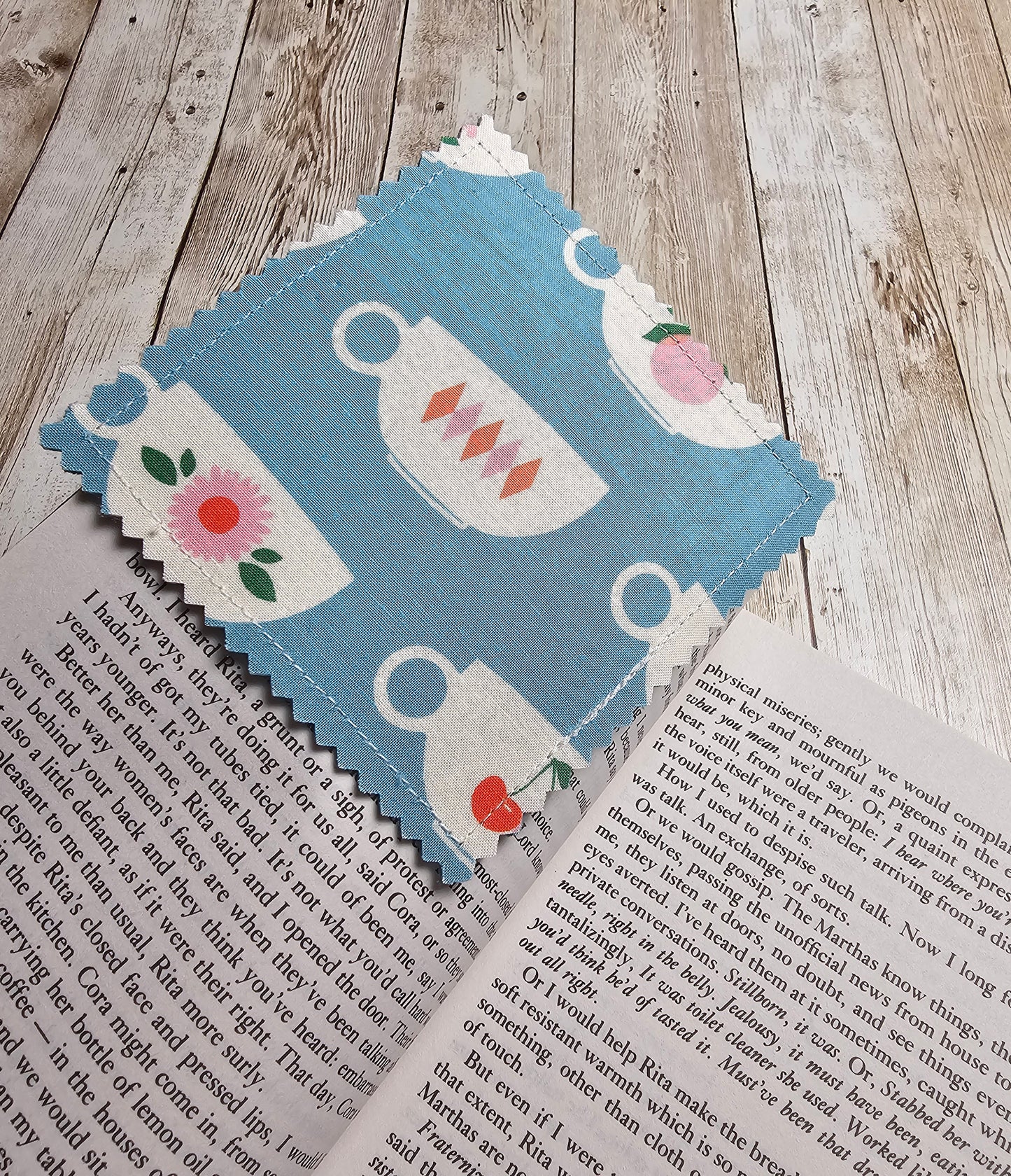 Handmade Fabric Bookmark – Back to School Supplies – Perfect for Kids, Teens, Teachers