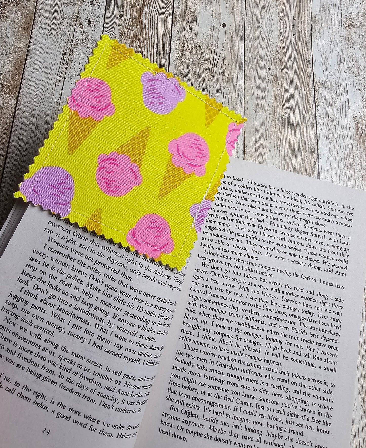 Handmade Fabric Bookmark – Back to School Supplies – Perfect for Kids, Teens, Teachers