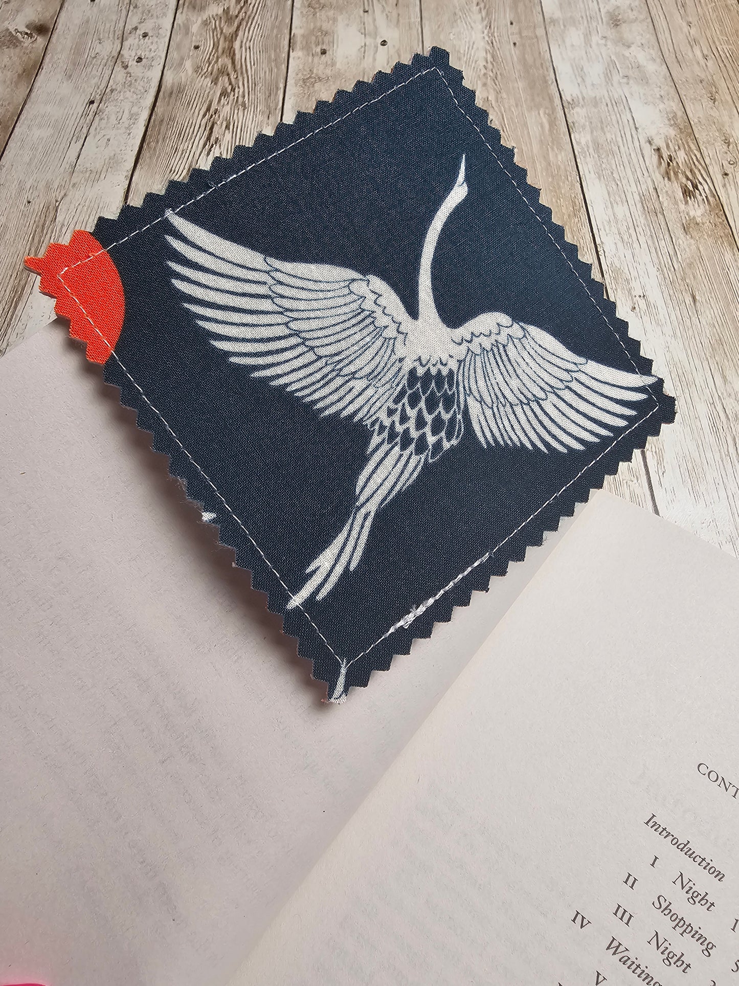 Handmade Fabric Bookmark – Back to School Supplies – Perfect for Kids, Teens, Teachers