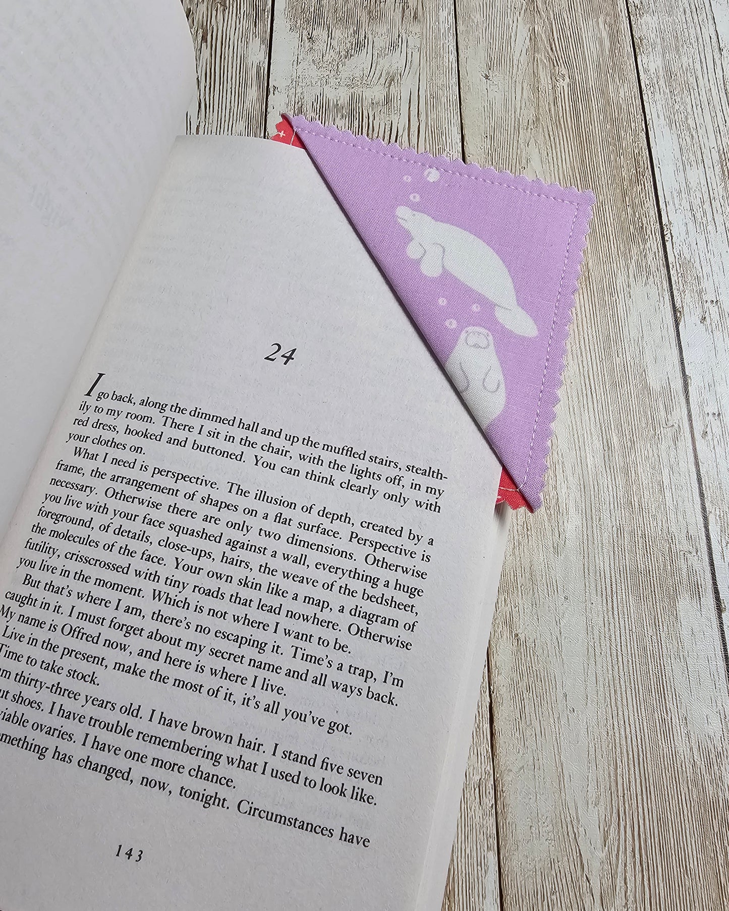 Handmade Fabric Bookmark – Back to School Supplies – Perfect for Kids, Teens, Teachers