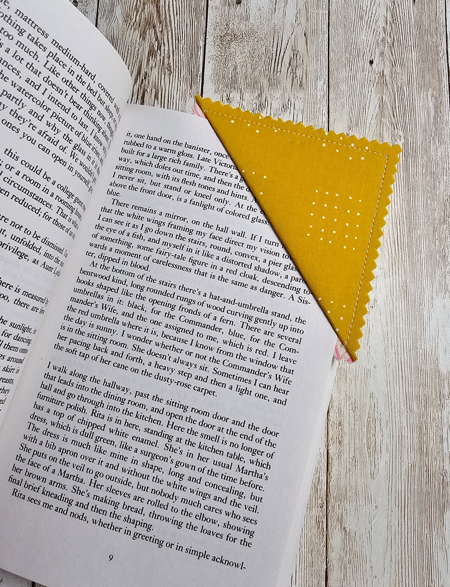 Handmade Fabric Bookmark – Back to School Supplies – Perfect for Kids, Teens, Teachers