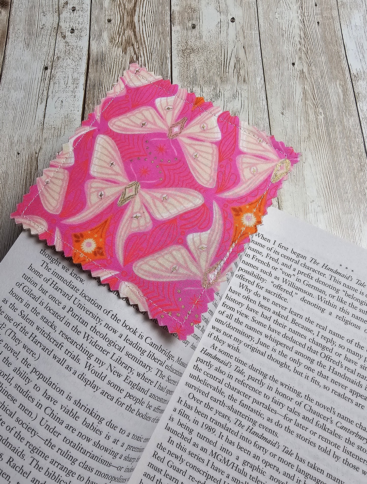 Handmade Fabric Bookmark – Back to School Supplies – Perfect for Kids, Teens, Teachers