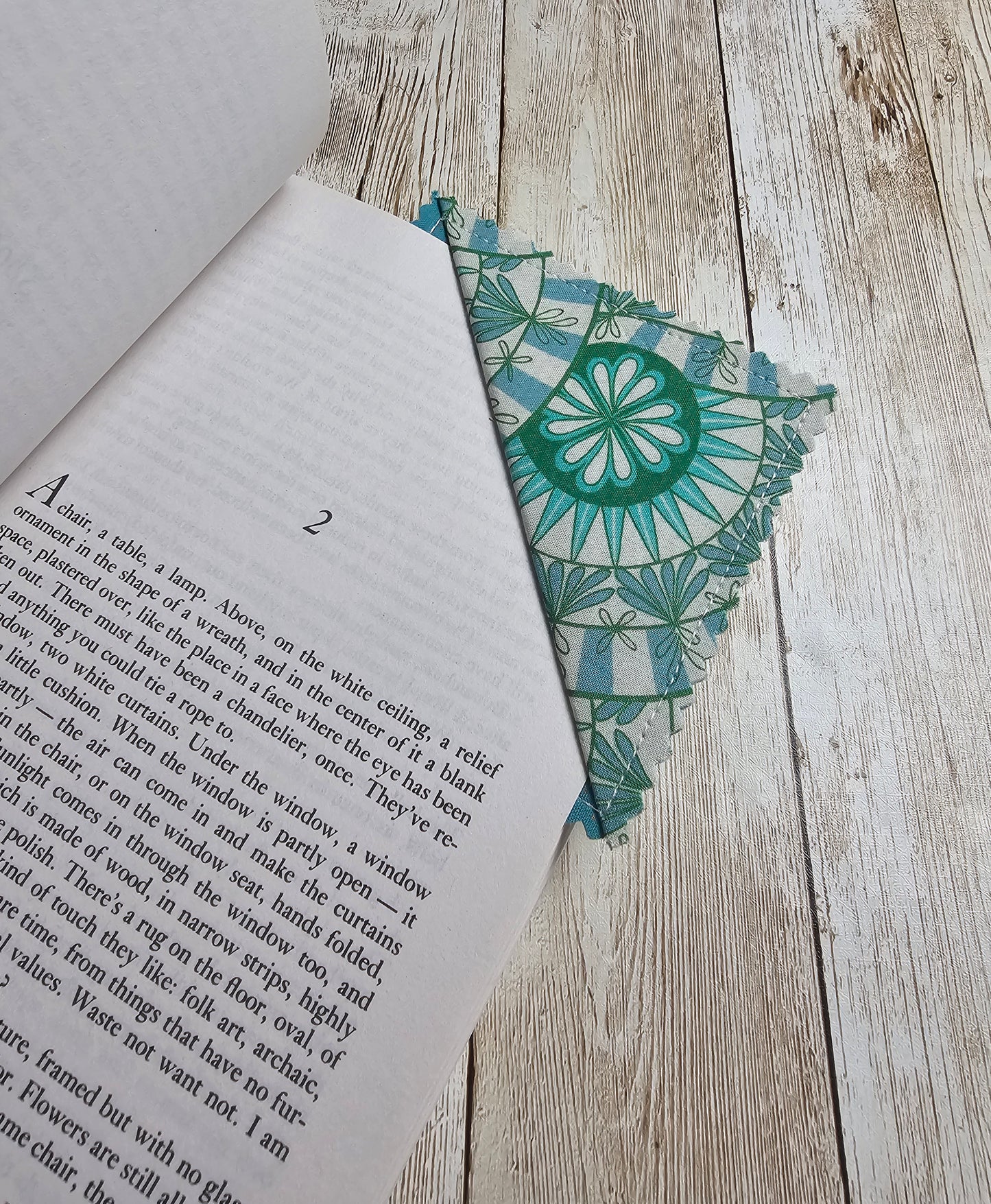 Handmade Fabric Bookmark – Back to School Supplies – Perfect for Kids, Teens, Teachers