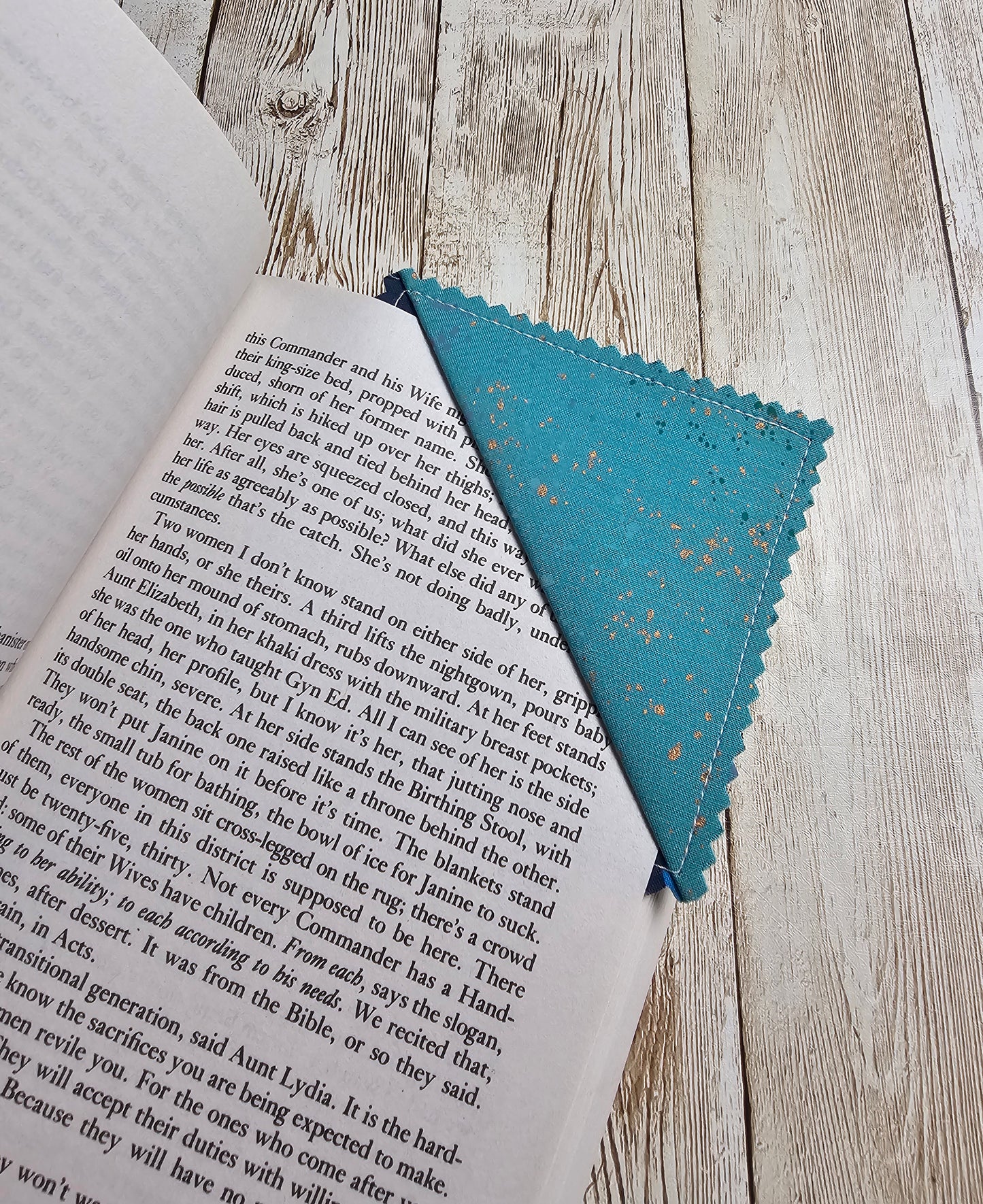 Handmade Fabric Bookmark – Back to School Supplies – Perfect for Kids, Teens, Teachers