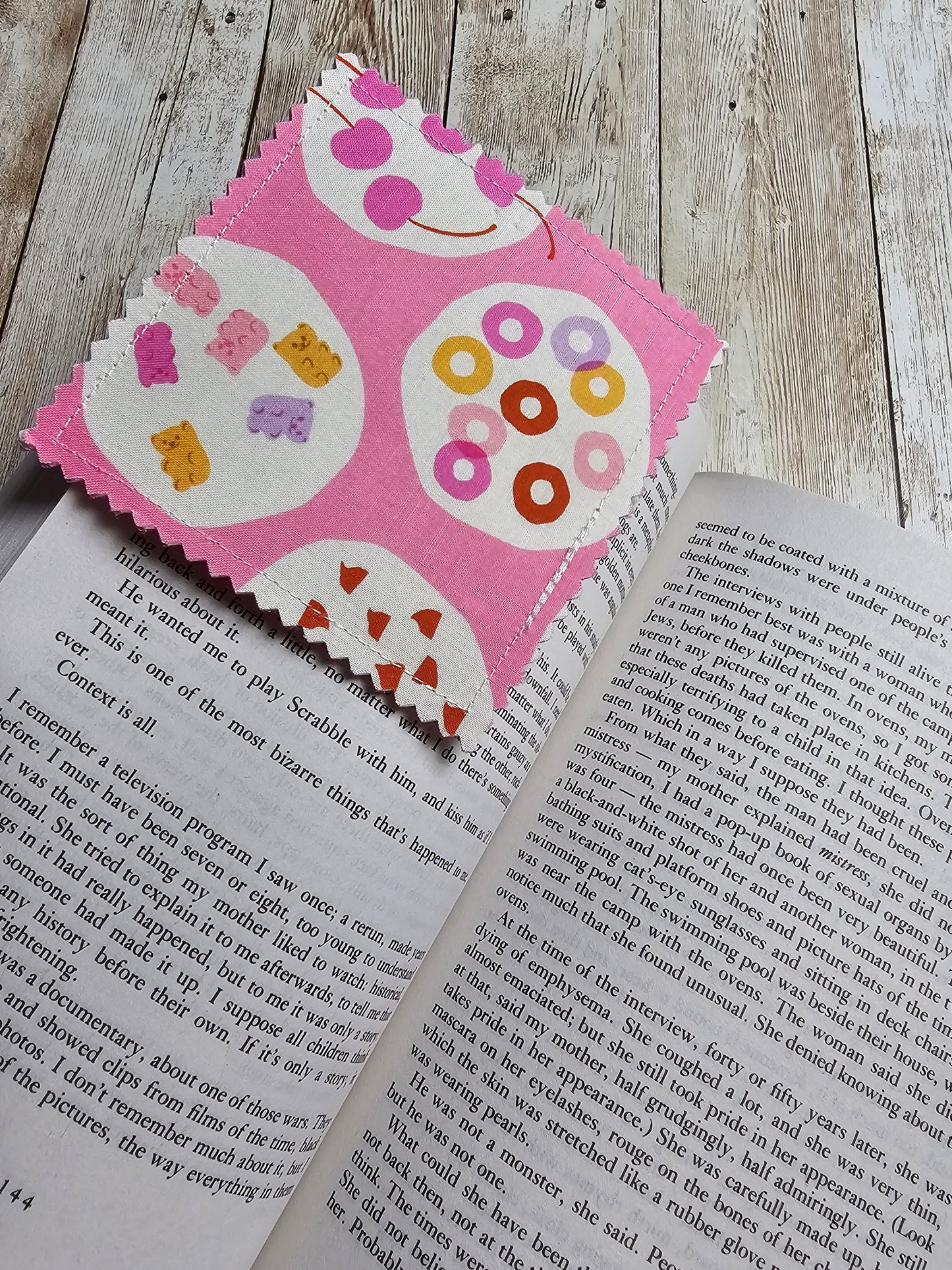Handmade Fabric Bookmark – Back to School Supplies – Perfect for Kids, Teens, Teachers